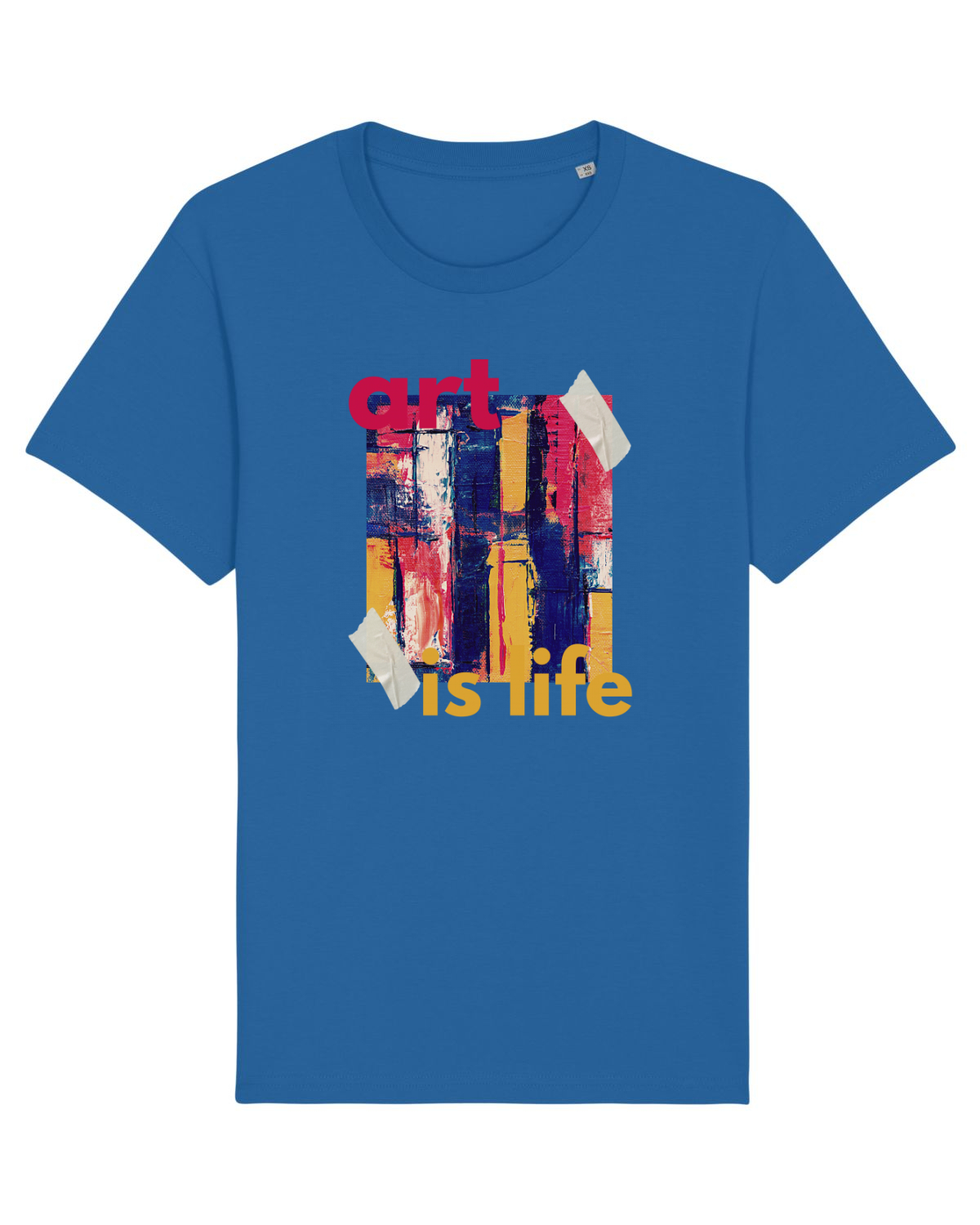Tricou mânecă scurtă Unisex Rocker Royal Blue