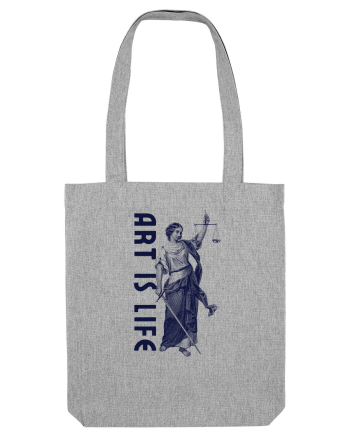 Art Is Life Heather Grey