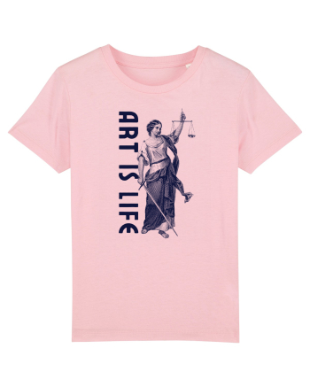 Art Is Life Cotton Pink
