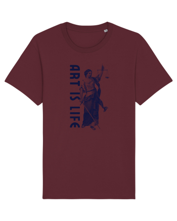 Art Is Life Burgundy