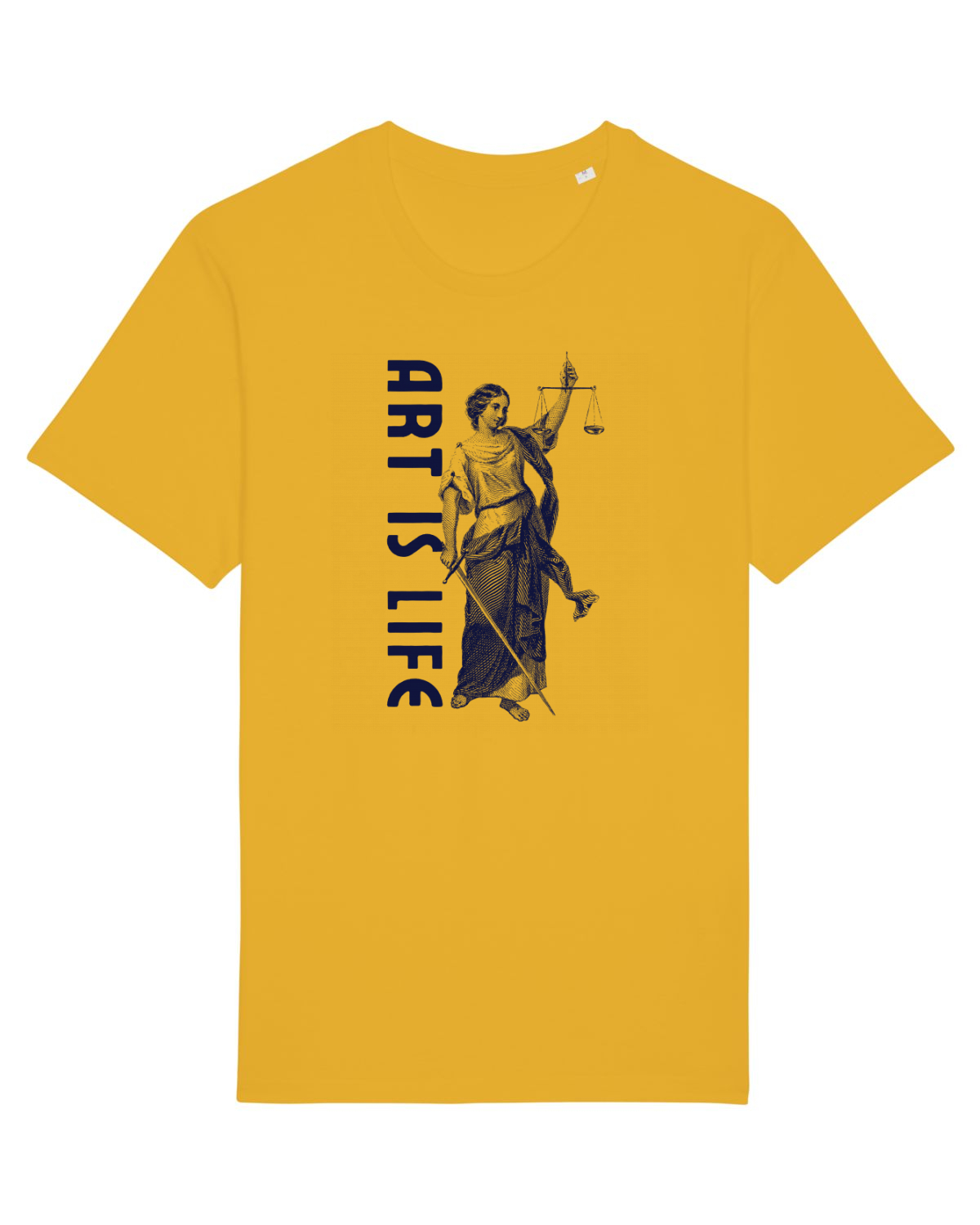 Tricou mânecă scurtă Unisex Rocker Spectra Yellow