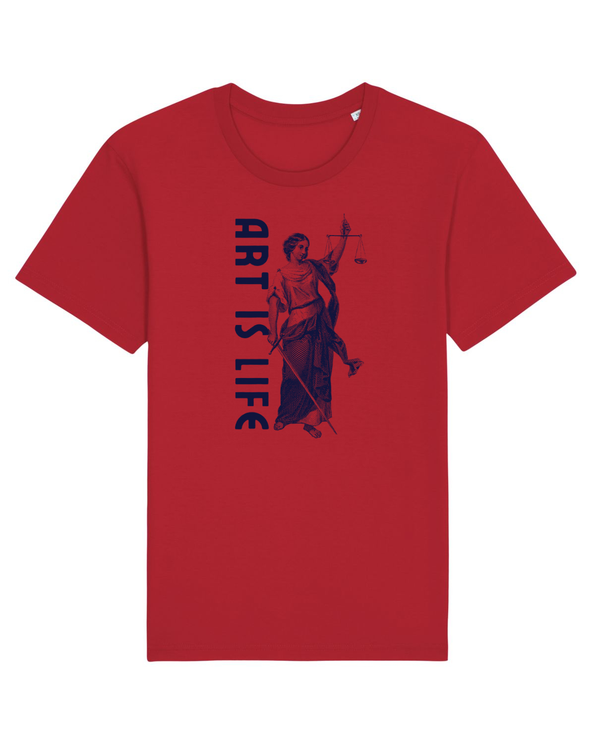 Tricou mânecă scurtă Unisex Rocker Red