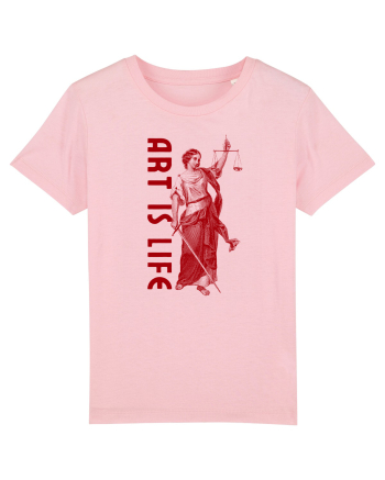 Art Is Life Cotton Pink
