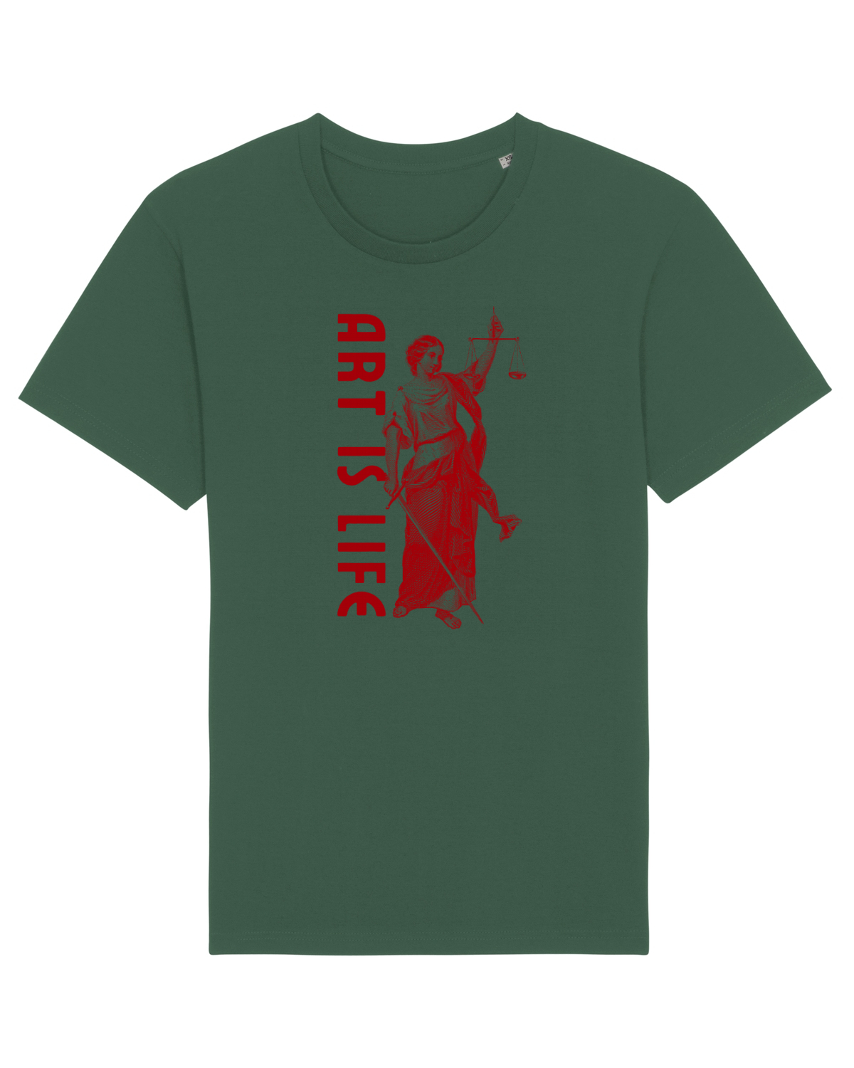 Tricou mânecă scurtă Unisex Rocker Bottle Green