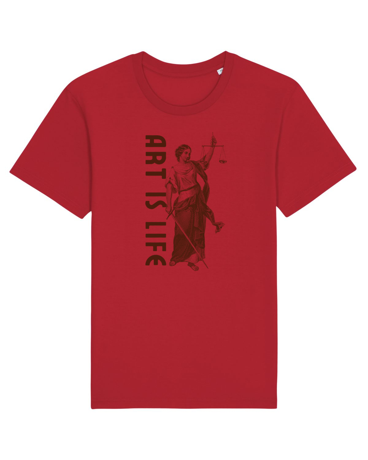 Tricou mânecă scurtă Unisex Rocker Red