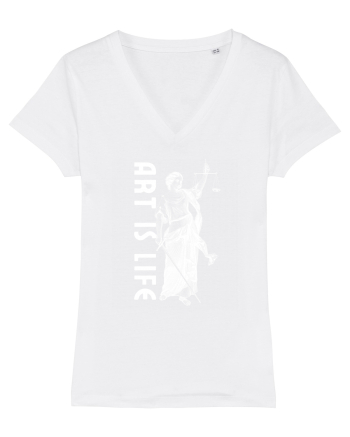 Art Is Life White