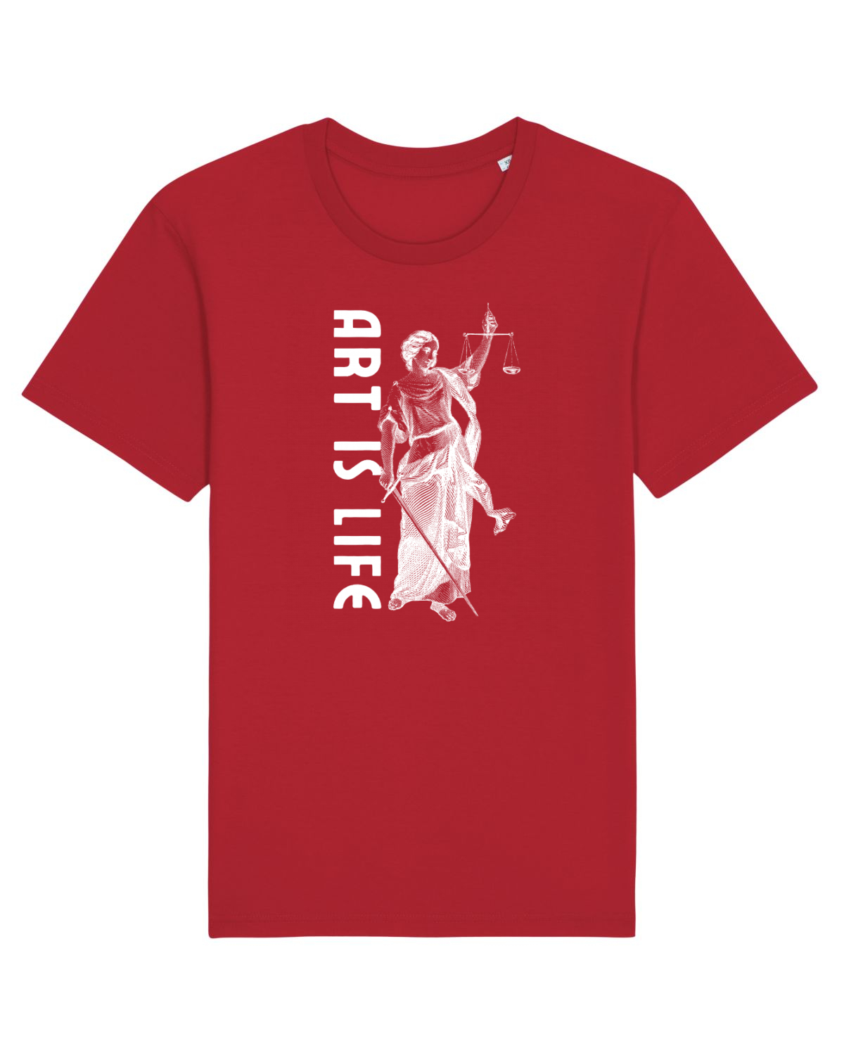 Tricou mânecă scurtă Unisex Rocker Red