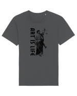 Art Is Life Tricou mânecă scurtă Unisex Rocker