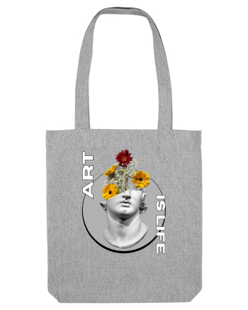 Art Is Life Heather Grey