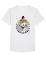 Art Is Life Tricou mânecă scurtă guler larg Bărbat Skater