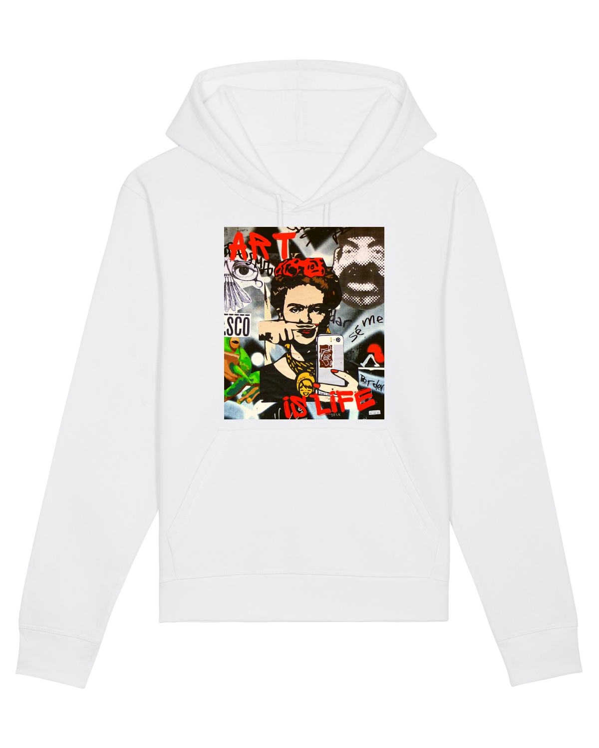 Hanorac Unisex Drummer White