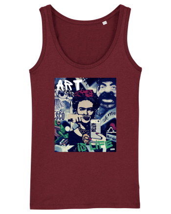 Art Is Life Burgundy