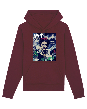 Art Is Life Burgundy