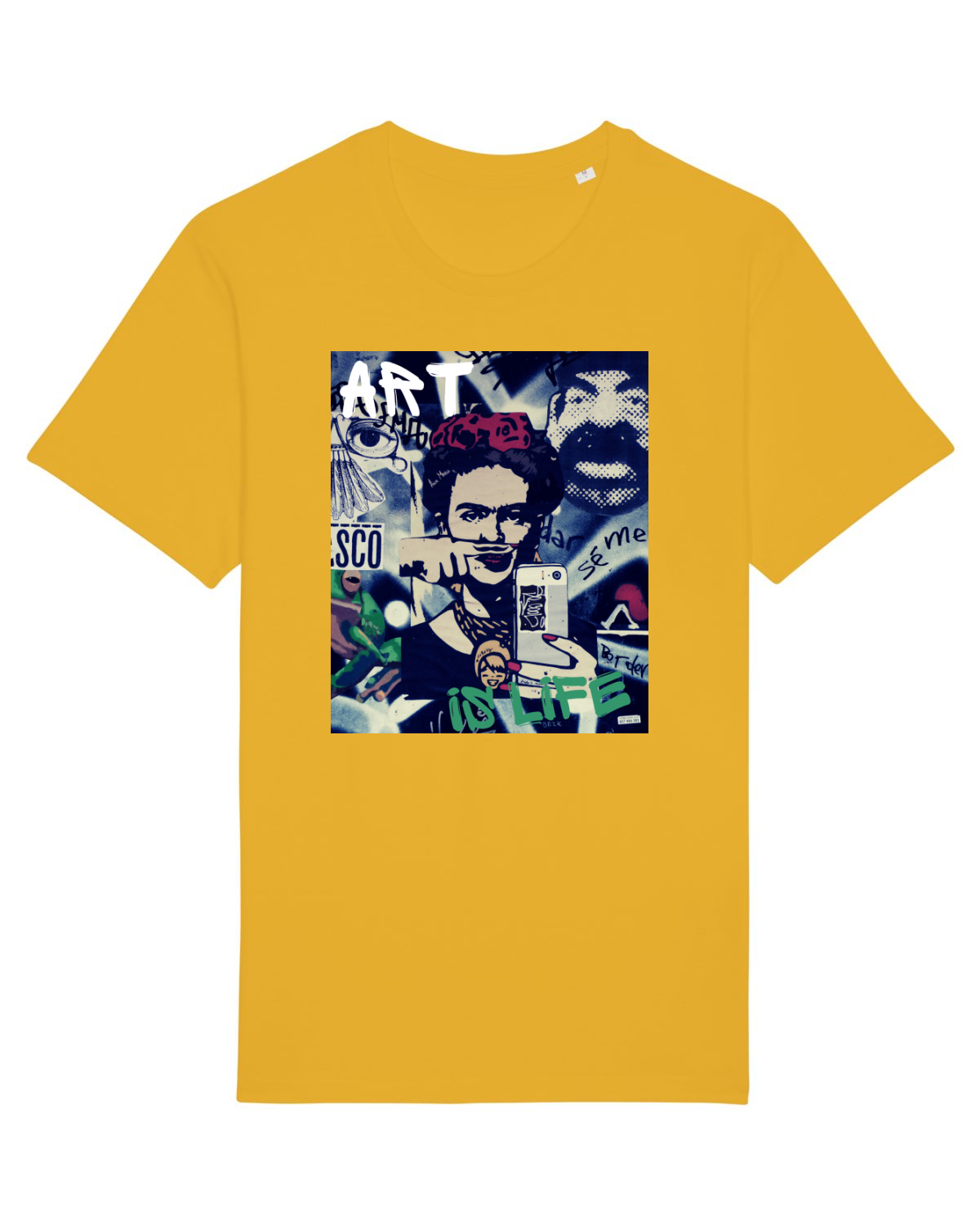 Tricou mânecă scurtă Unisex Rocker Spectra Yellow