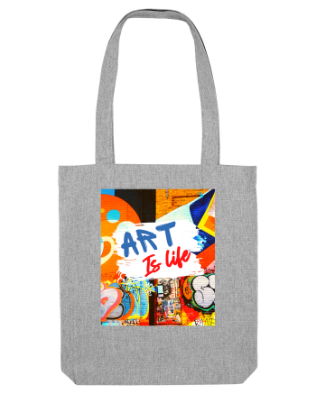 Art Is Life Heather Grey
