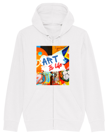 Art Is Life White