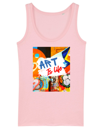 Art Is Life Cotton Pink