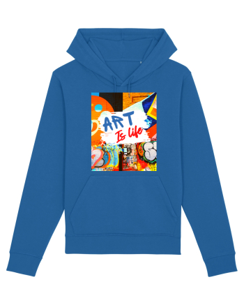 Art Is Life Royal Blue