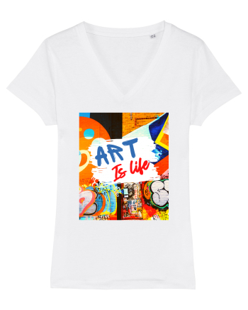 Art Is Life White