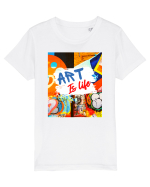 Art Is Life Tricou mânecă scurtă  Copii Mini Creator