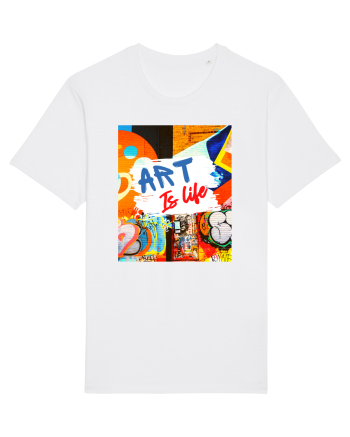 Art Is Life White