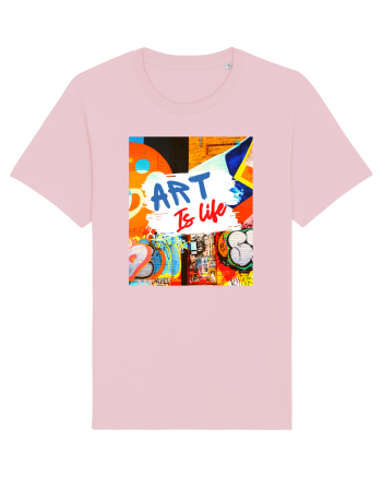 Art Is Life Cotton Pink