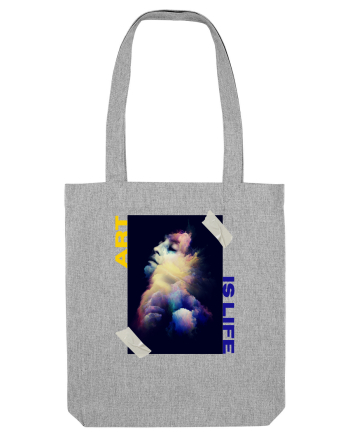 Art Is Life Heather Grey