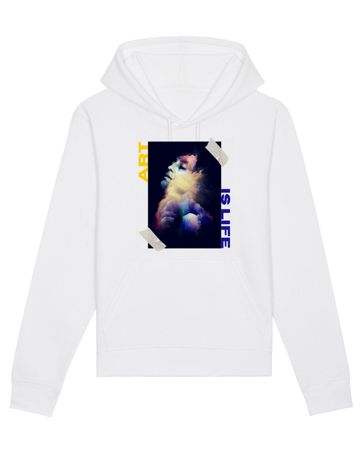 Hanorac Unisex Drummer White