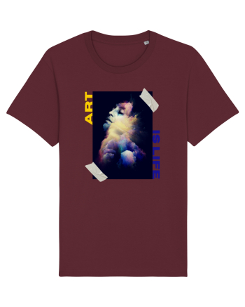 Art Is Life Burgundy