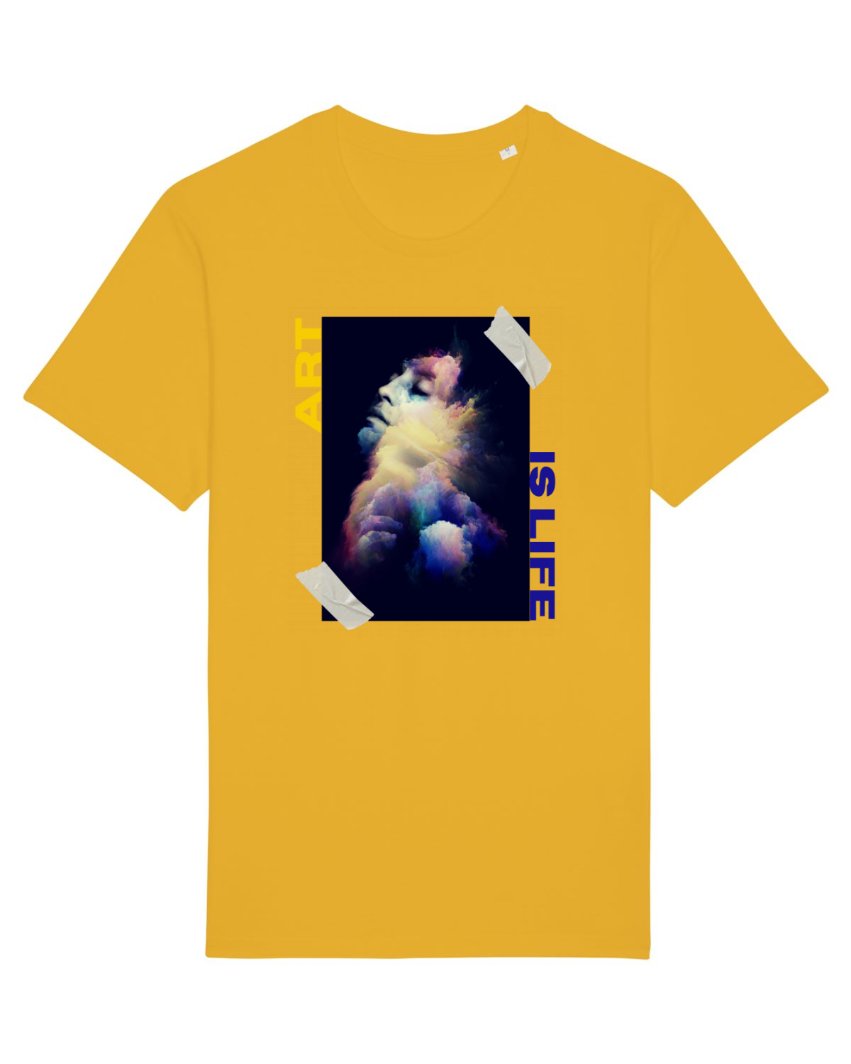 Tricou mânecă scurtă Unisex Rocker Spectra Yellow