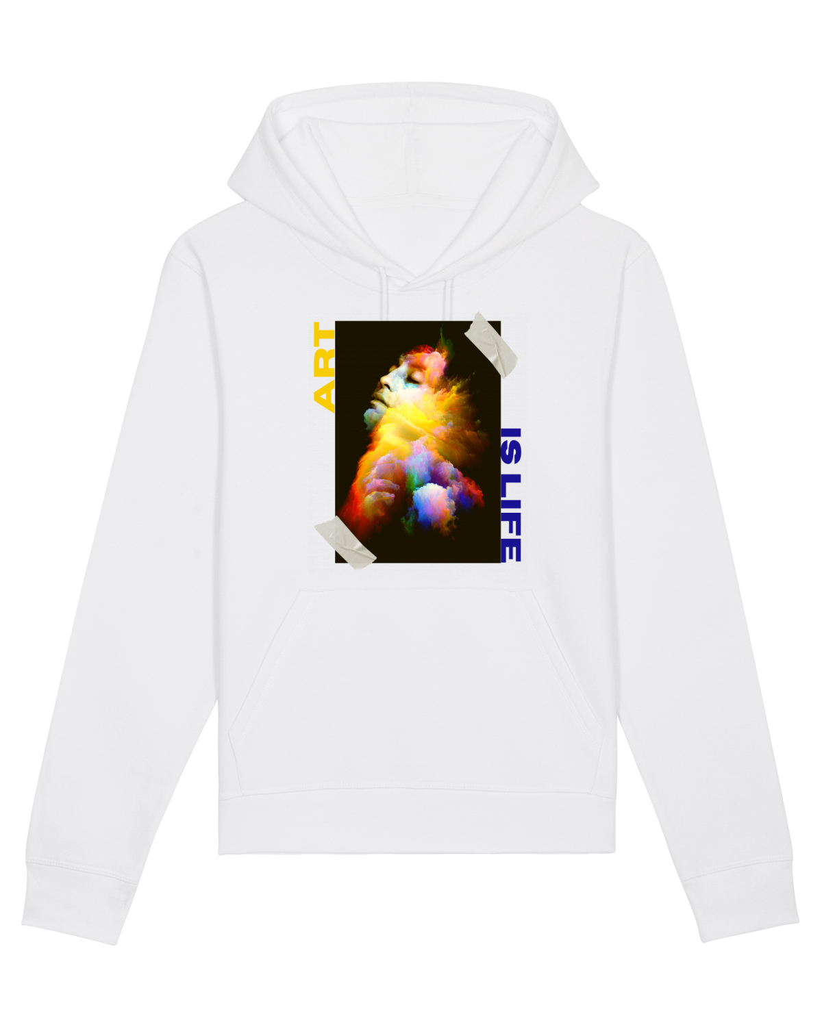 Hanorac Unisex Drummer White