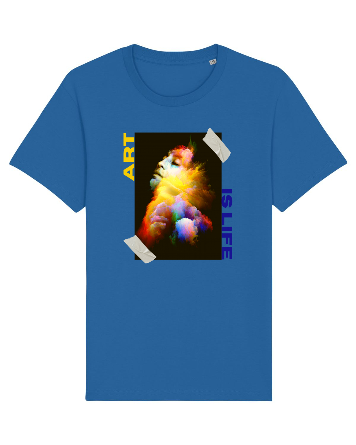 Tricou mânecă scurtă Unisex Rocker Royal Blue