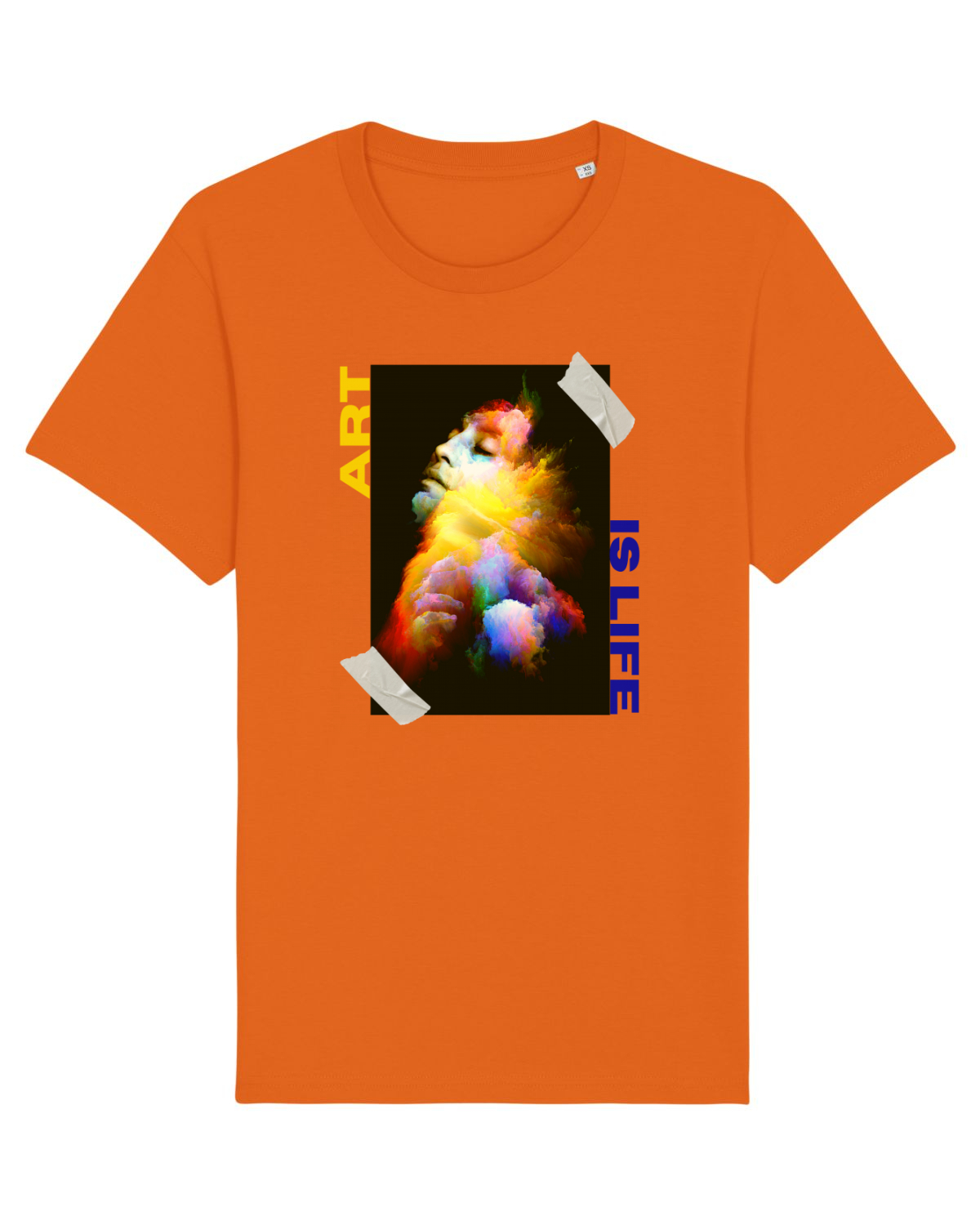 Tricou mânecă scurtă Unisex Rocker Bright Orange