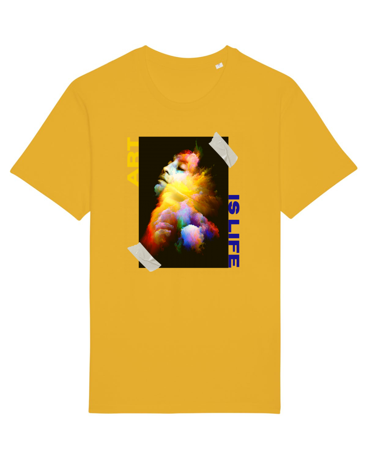 Tricou mânecă scurtă Unisex Rocker Spectra Yellow