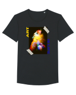 Art Is Life Tricou mânecă scurtă guler larg Bărbat Skater