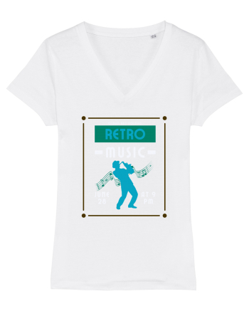 Retro Music White
