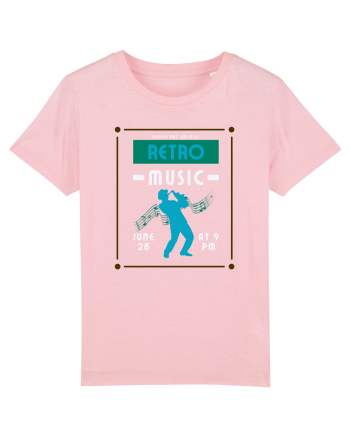 Retro Music Cotton Pink