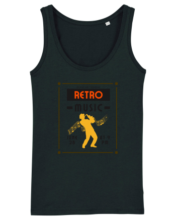 Retro Music Black