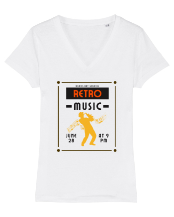 Retro Music White