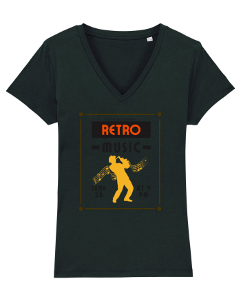 Retro Music Black