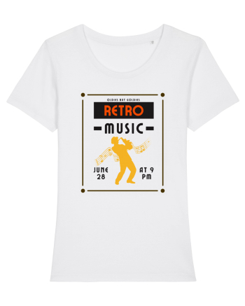 Retro Music White