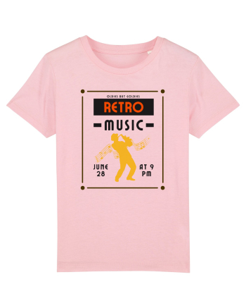 Retro Music Cotton Pink