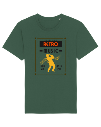 Retro Music Bottle Green