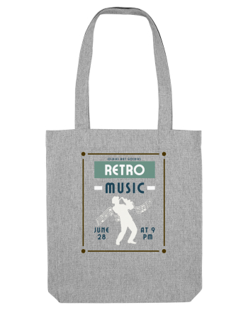 Retro Music Heather Grey