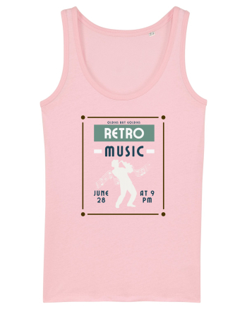Retro Music Cotton Pink