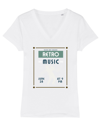 Retro Music White