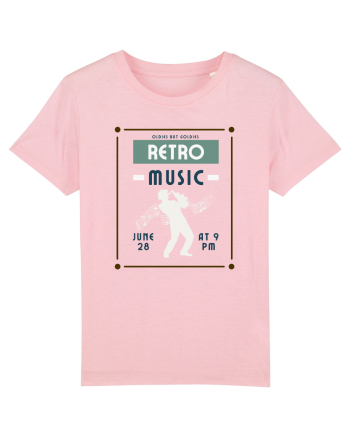 Retro Music Cotton Pink