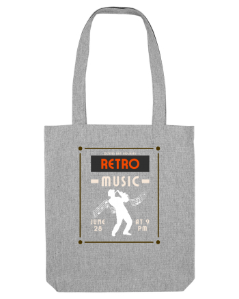 Retro Music Heather Grey