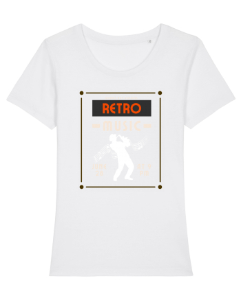 Retro Music White