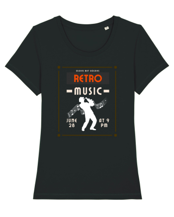 Retro Music Black